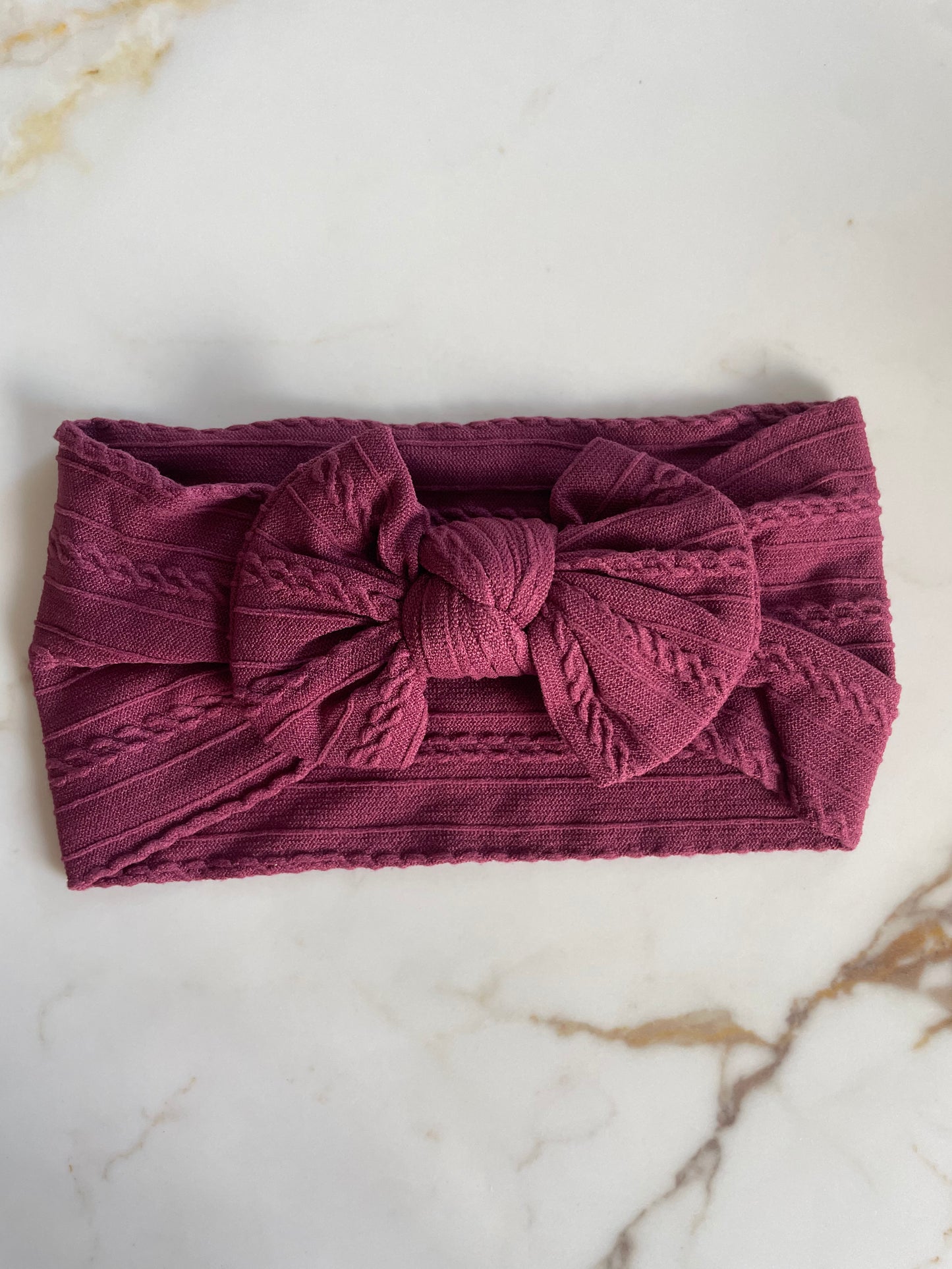 Cableknit Headbands