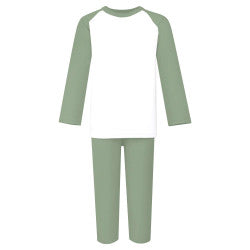 Personalised valentines plain cotton pyjamas