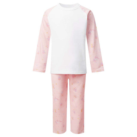 Personalised cotton printed pyjamas