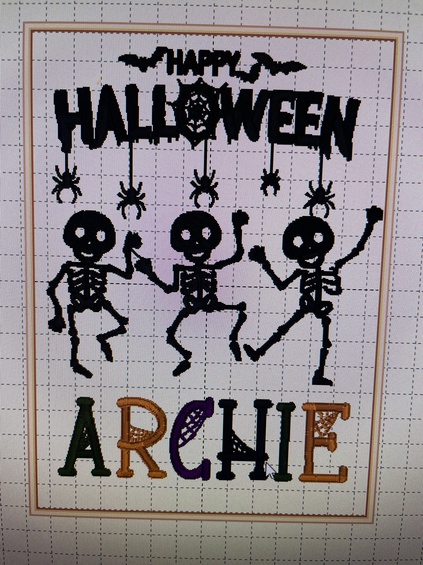 Personalised Halloween sleepsuits