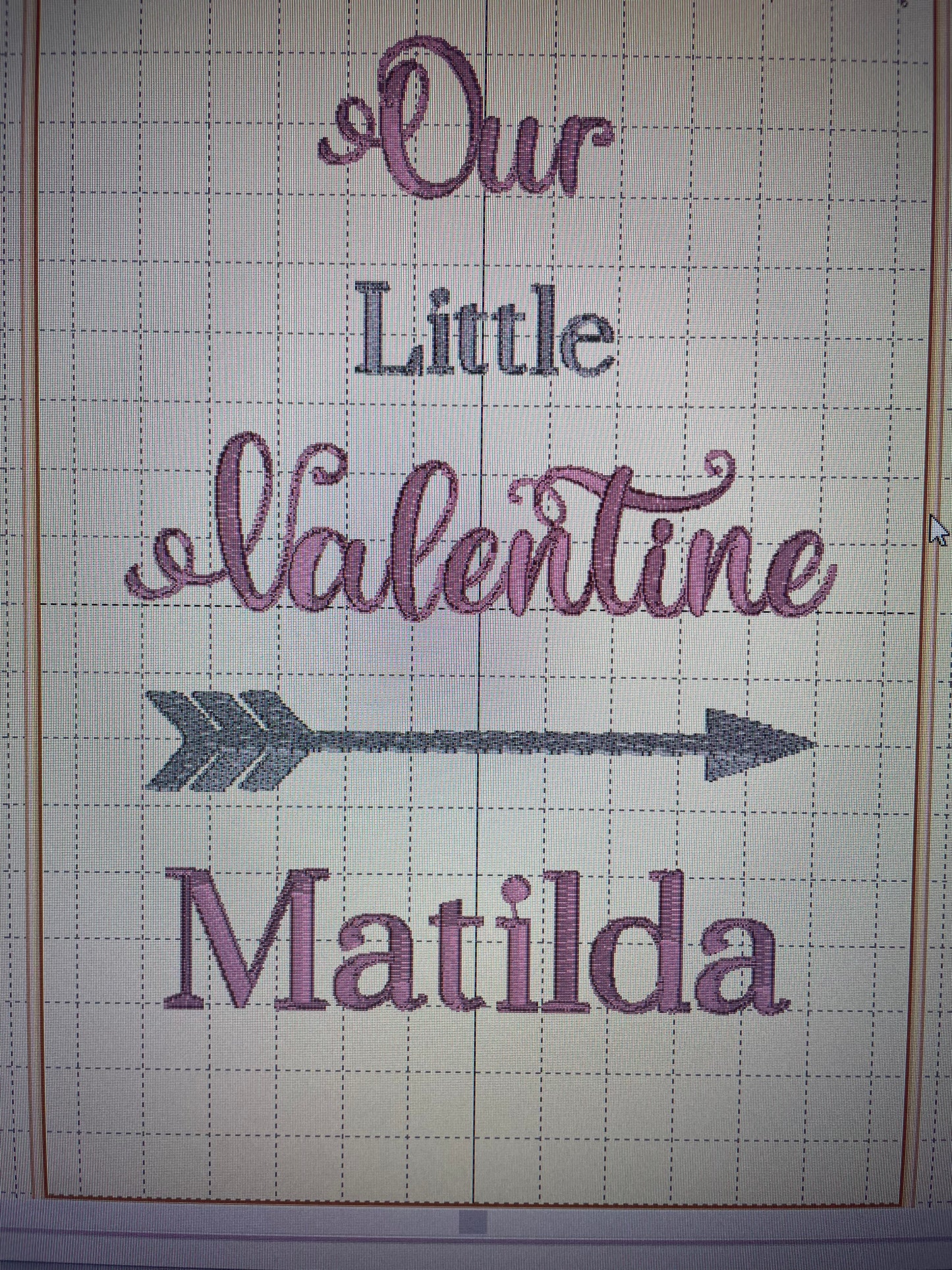 Personalised Valentines print pyjamas
