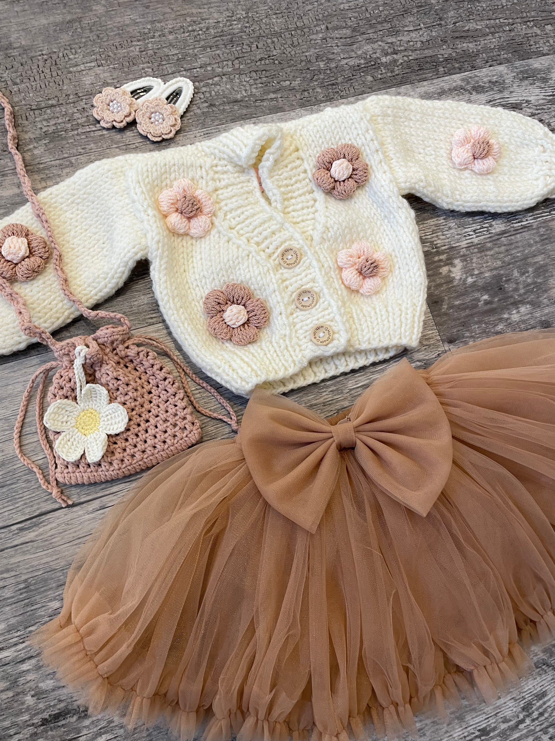 Baby girl hand knitted cardigans deals