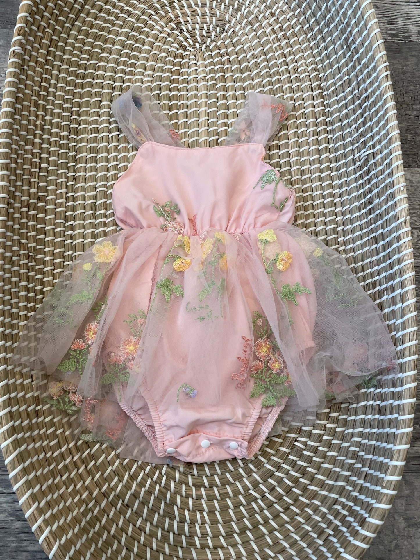 Forget me not romper - Pink