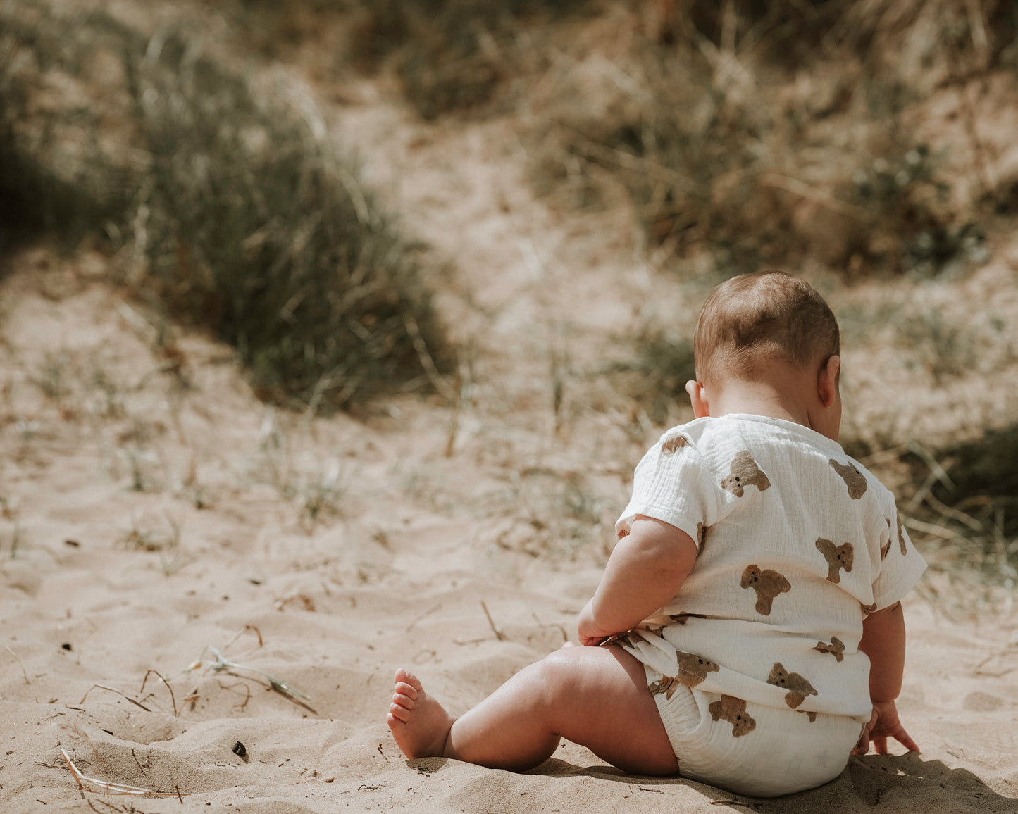 The bear shorts set