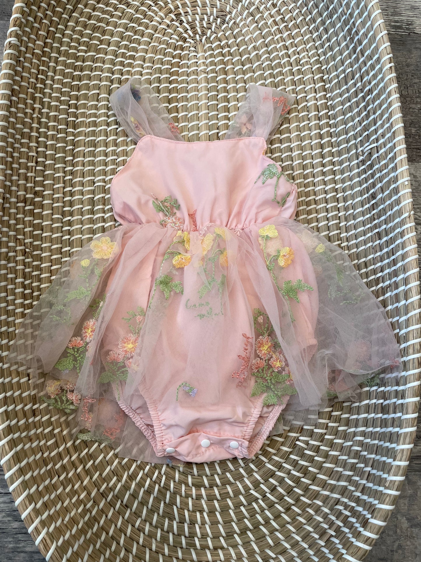 Forget me not romper - Pink
