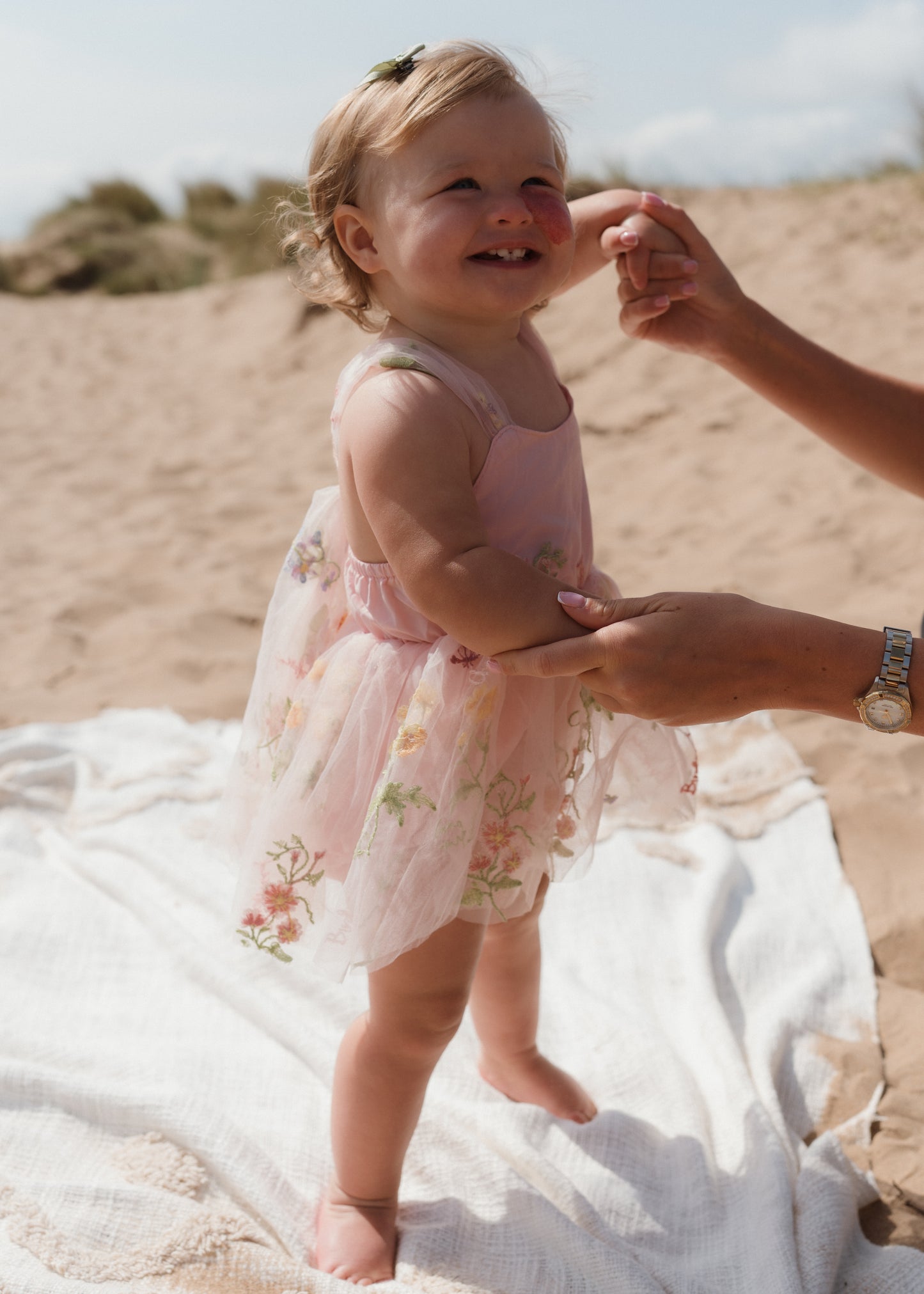 Forget me not romper - Pink