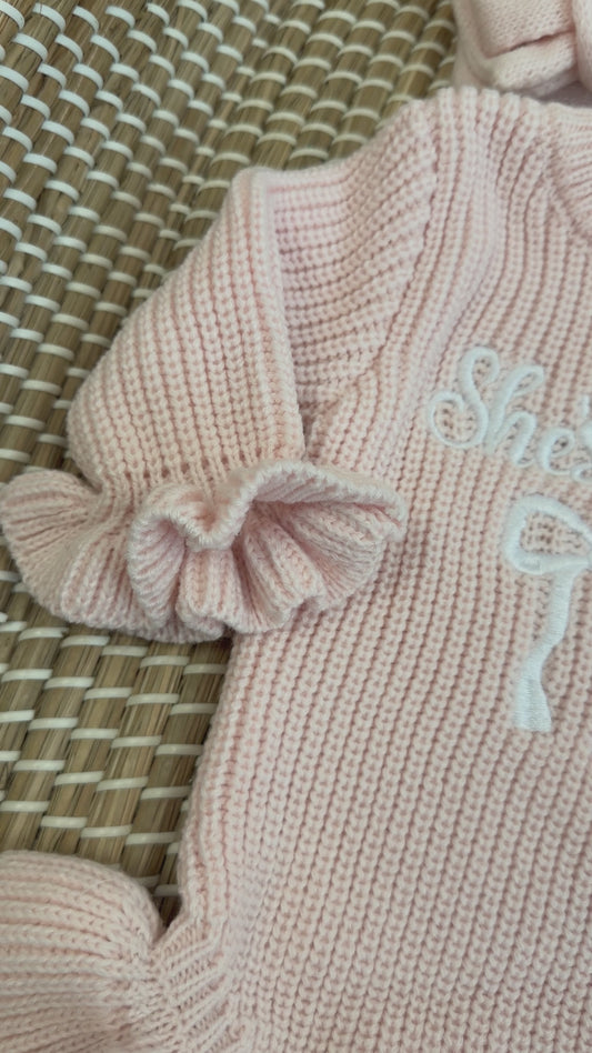 She’s here new born 2pc set