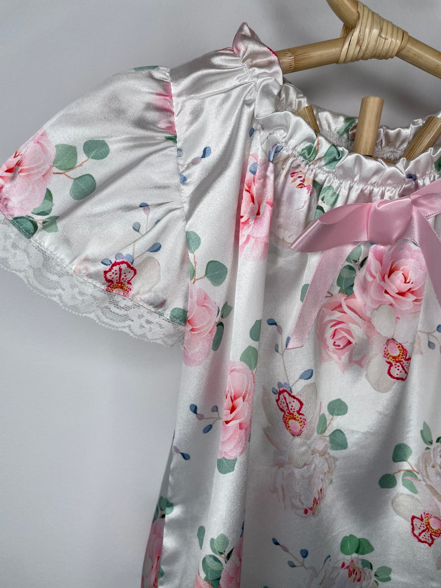 The Camelia Silk Pyjamas Set