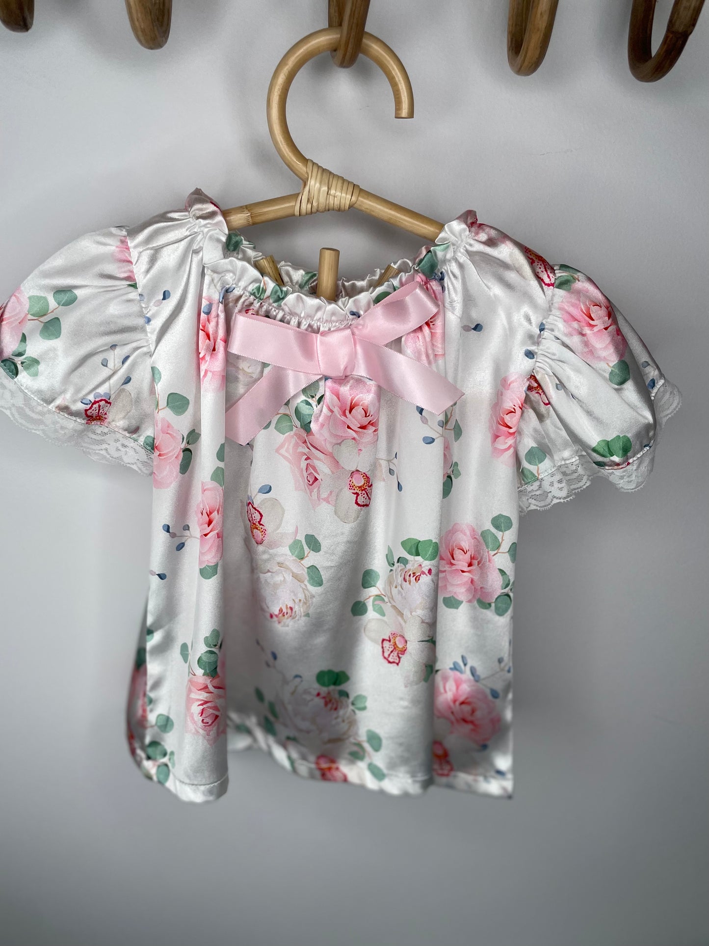 The Camelia Silk Pyjamas Set