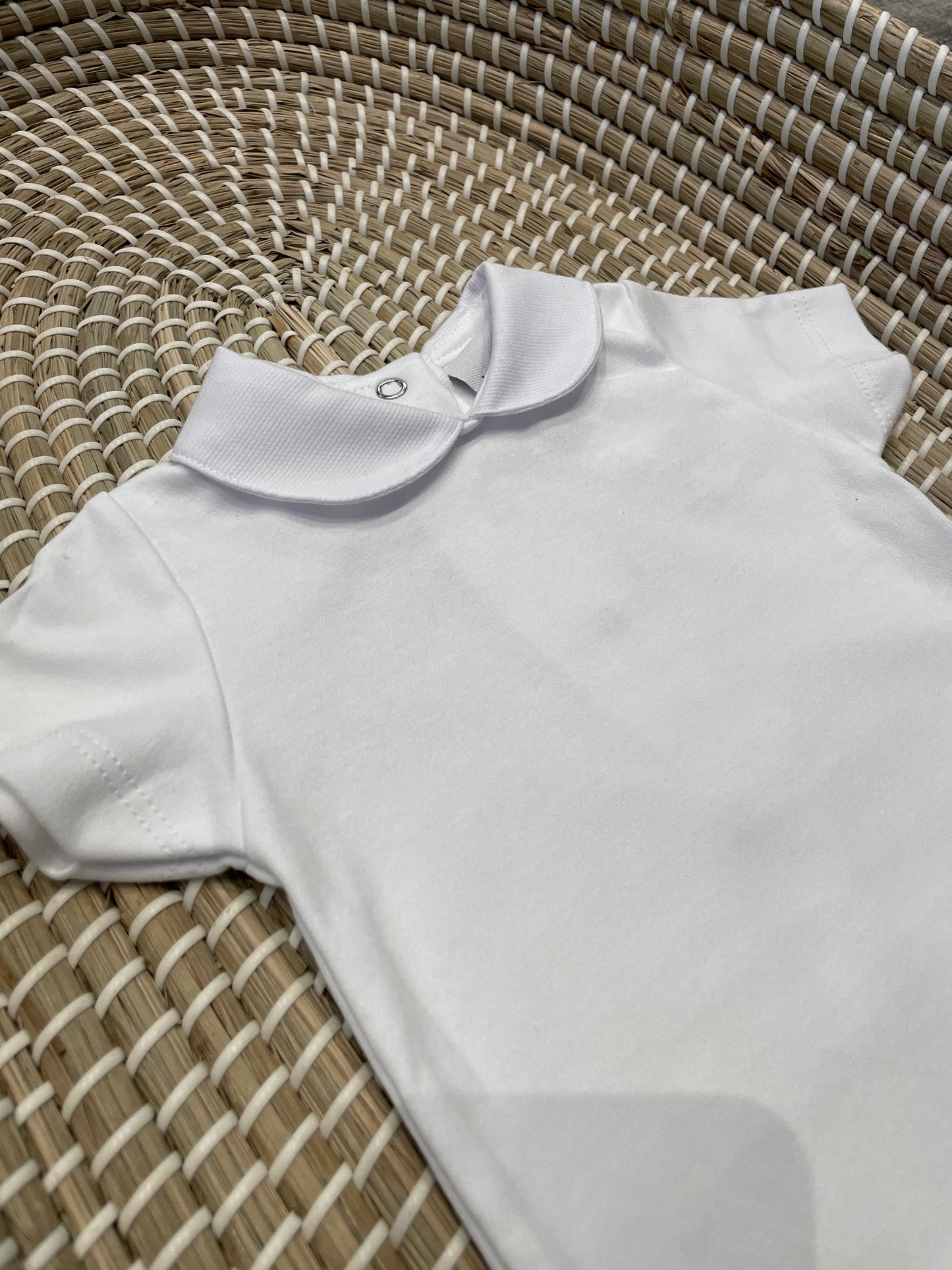 Personalised Dandelion Peter Pan collar bodysuit