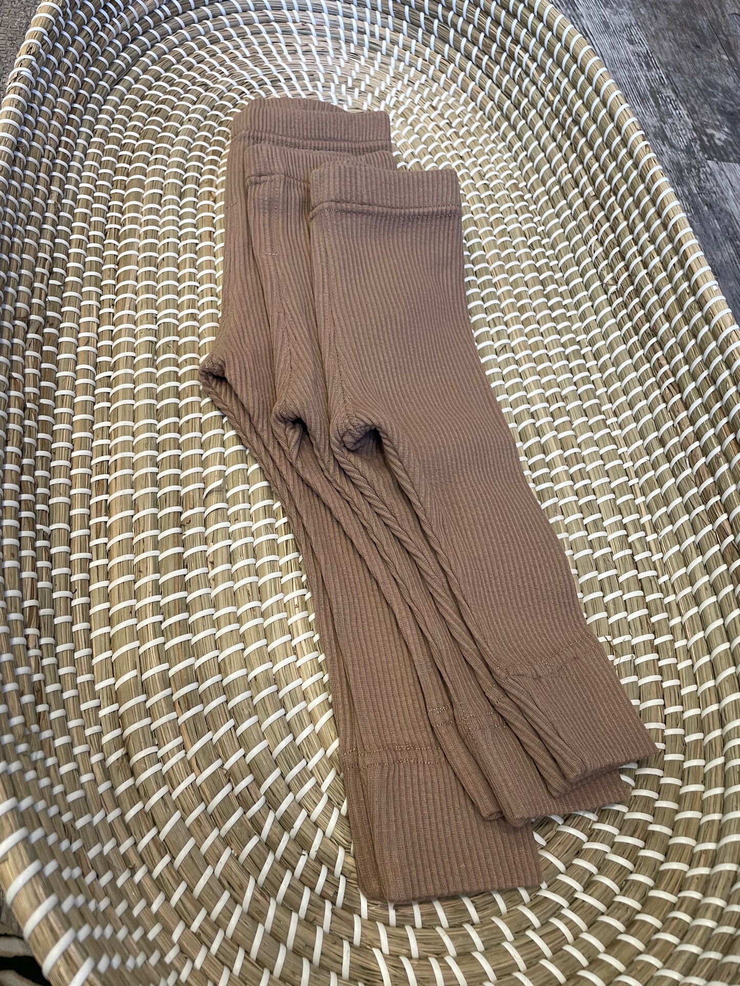 Ribbed leggings