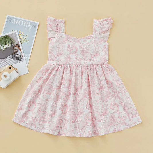 Pink bunny dress