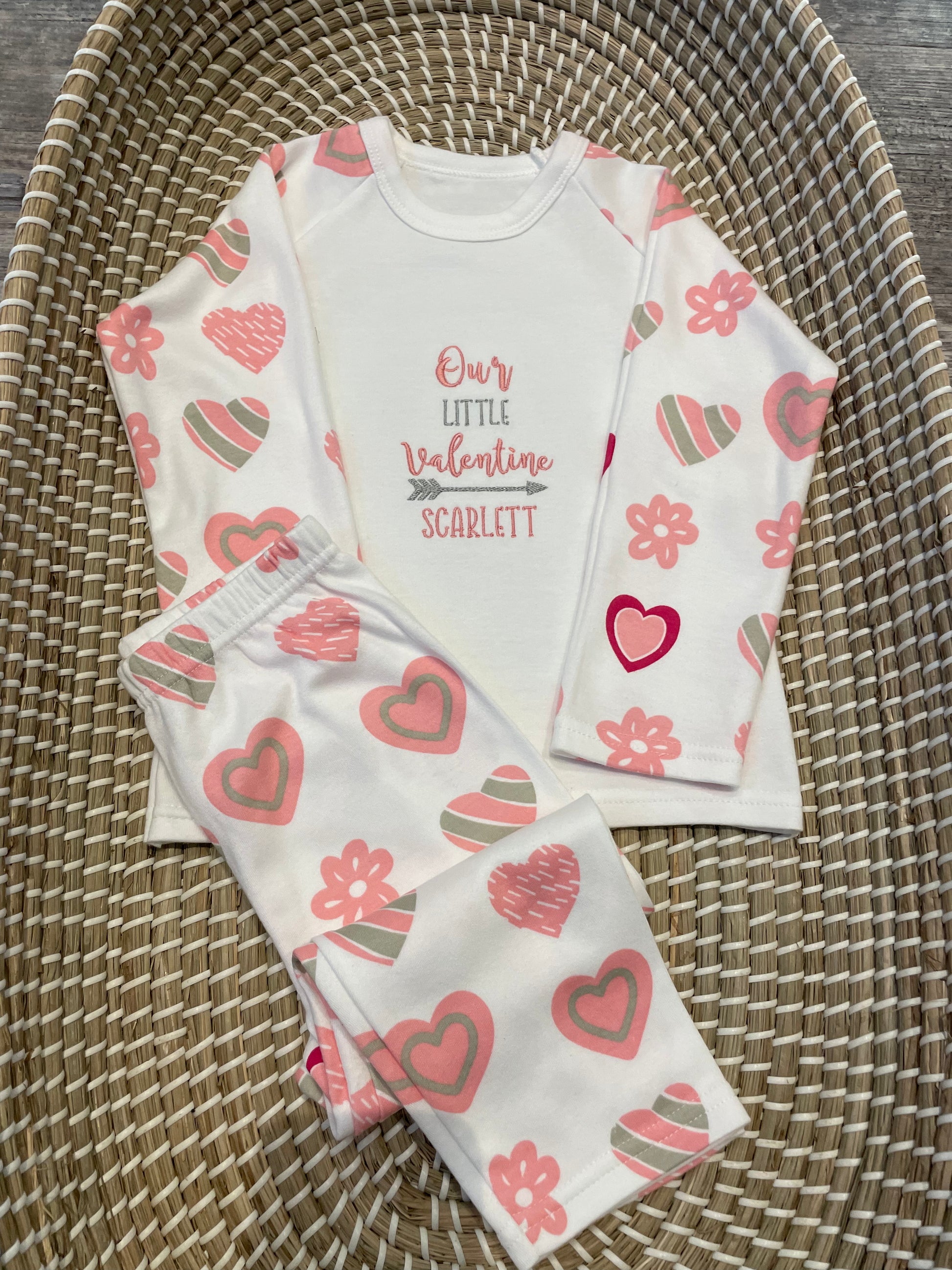 Personalised 2024 baby pajamas