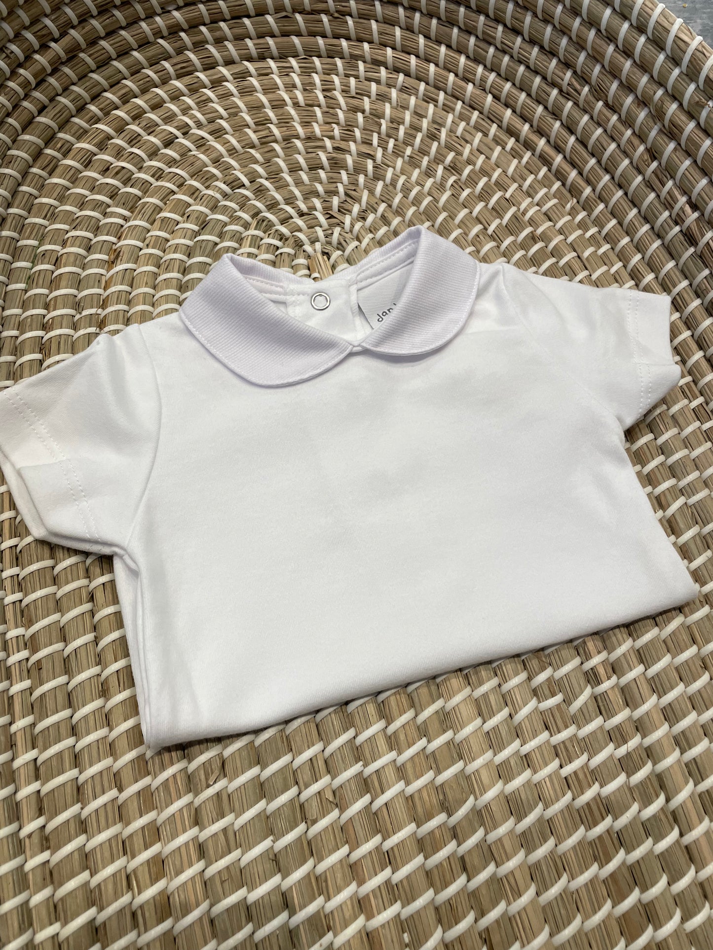 Personalised Dandelion Peter Pan collar bodysuit