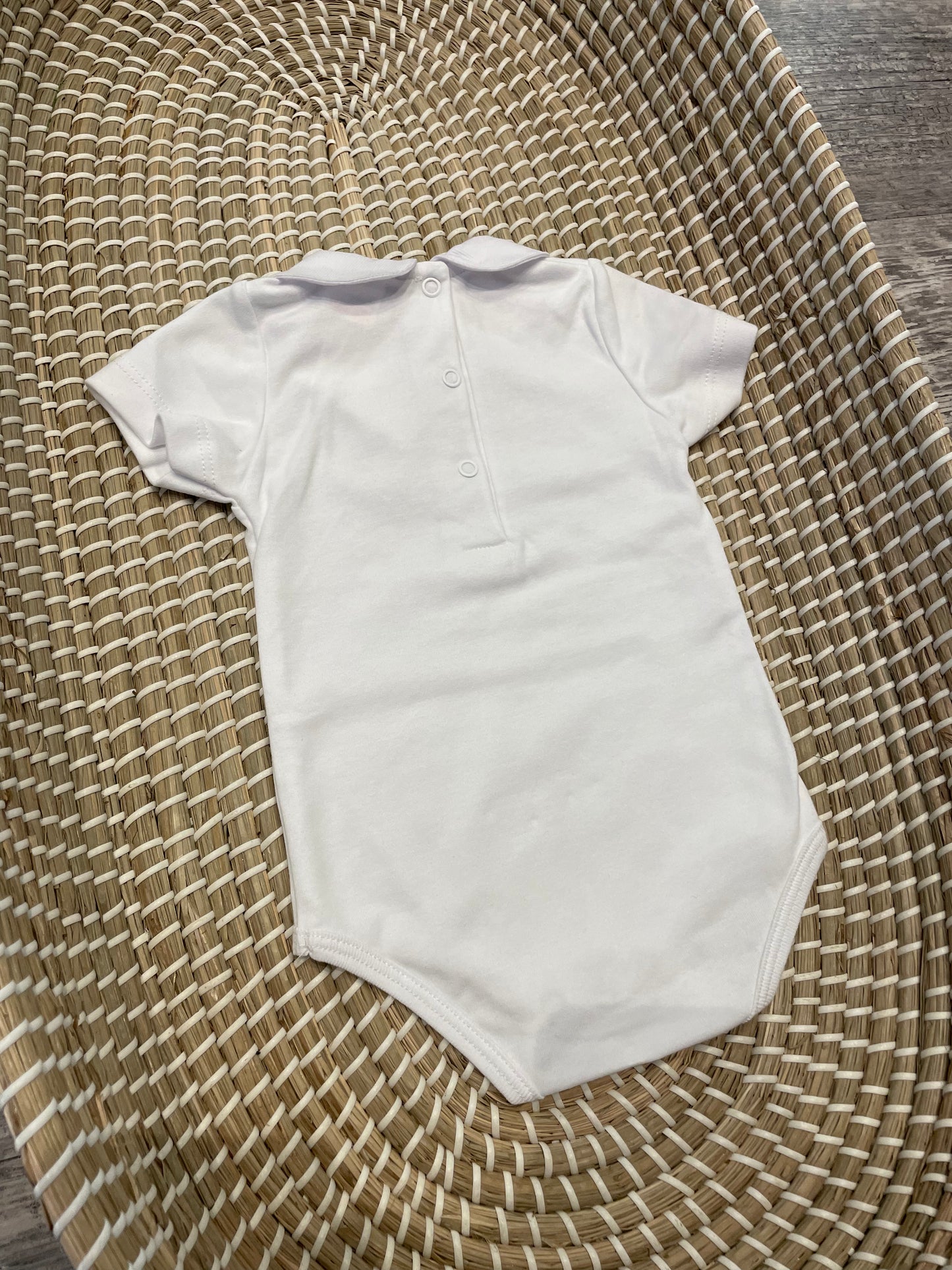 Personalised Dandelion Peter Pan collar bodysuit