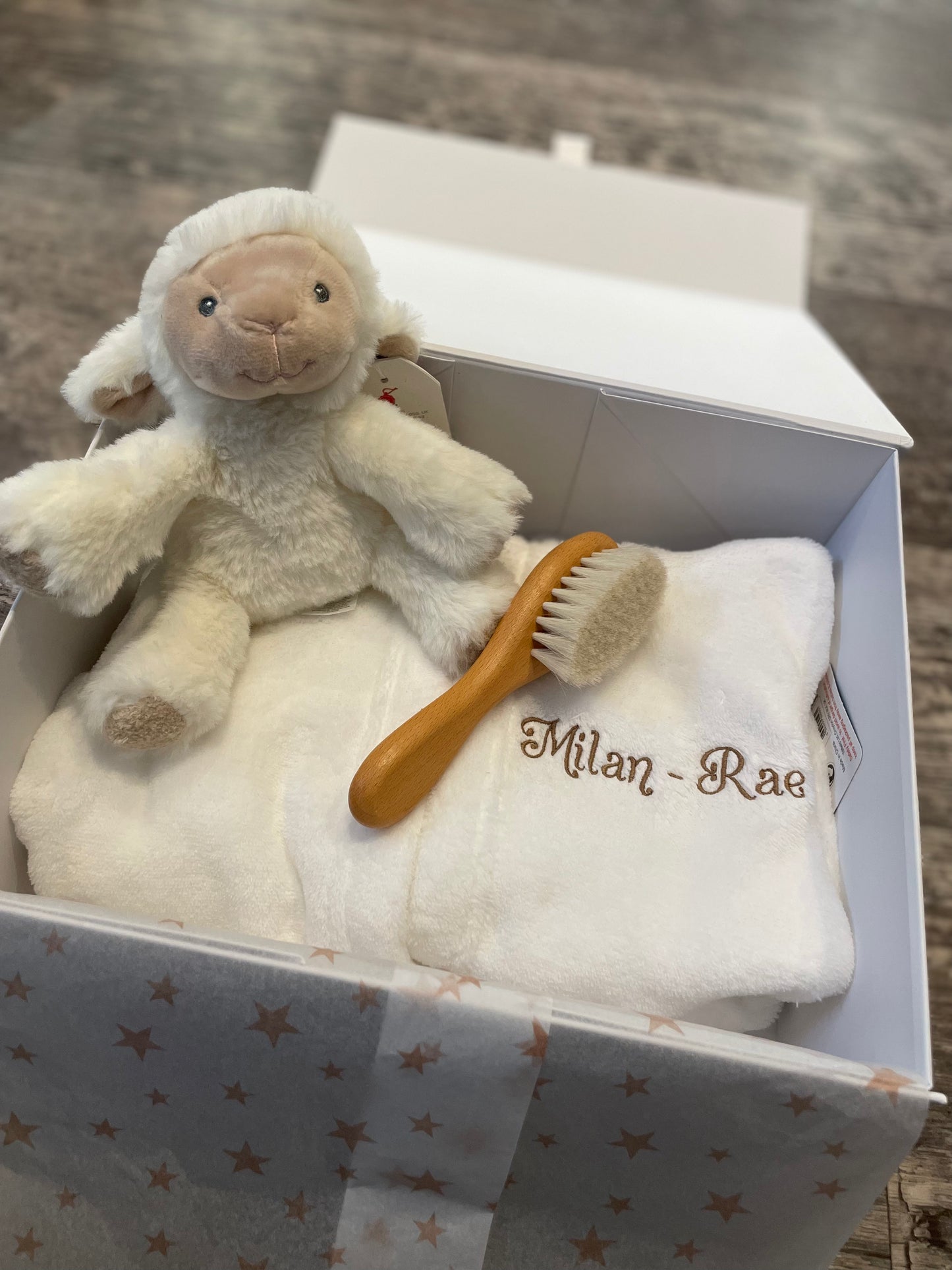 The Personalised dressing gown gift box